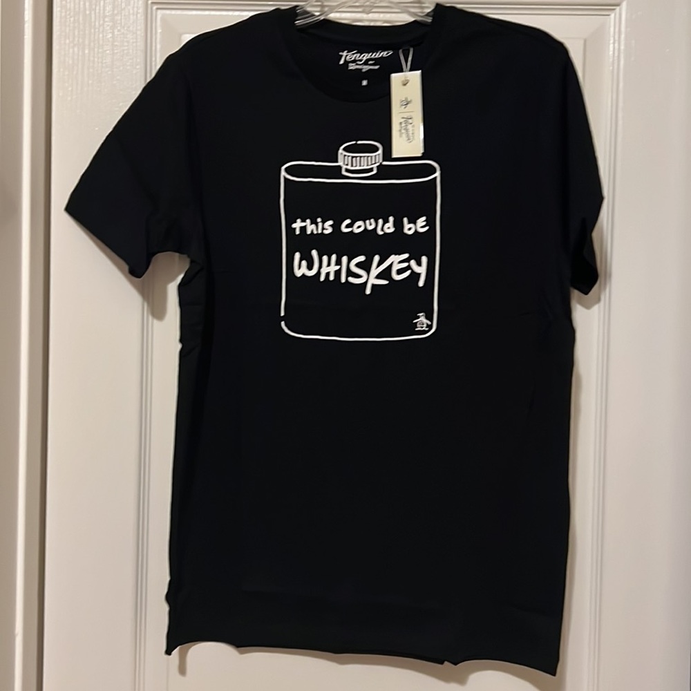 NWT Original Penguin Whiskey Tee
